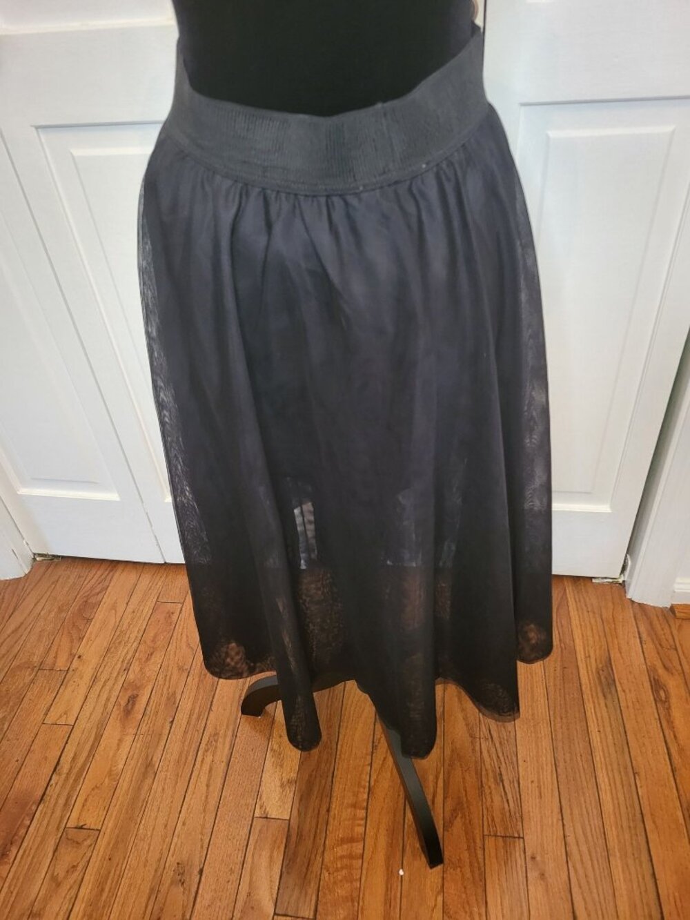 Signature Collection Black Tulle Full Skirt S Balletcore Whimsygoth Punk Fairy - Picture 2 of 7